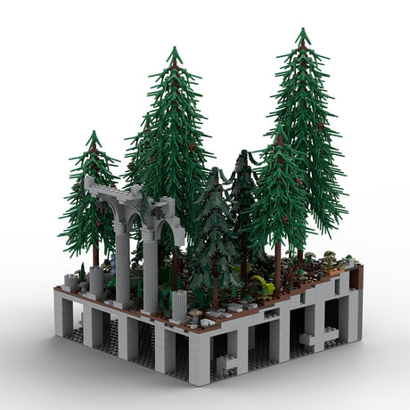 MOC - 208088 D11 Castle Hohengeroldseck Building Blocks - LesDiy - Building Blocks