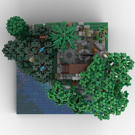 MOC - 208092 D13 Castle Hohengeroldseck Building Blocks - LesDiy - Building Blocks