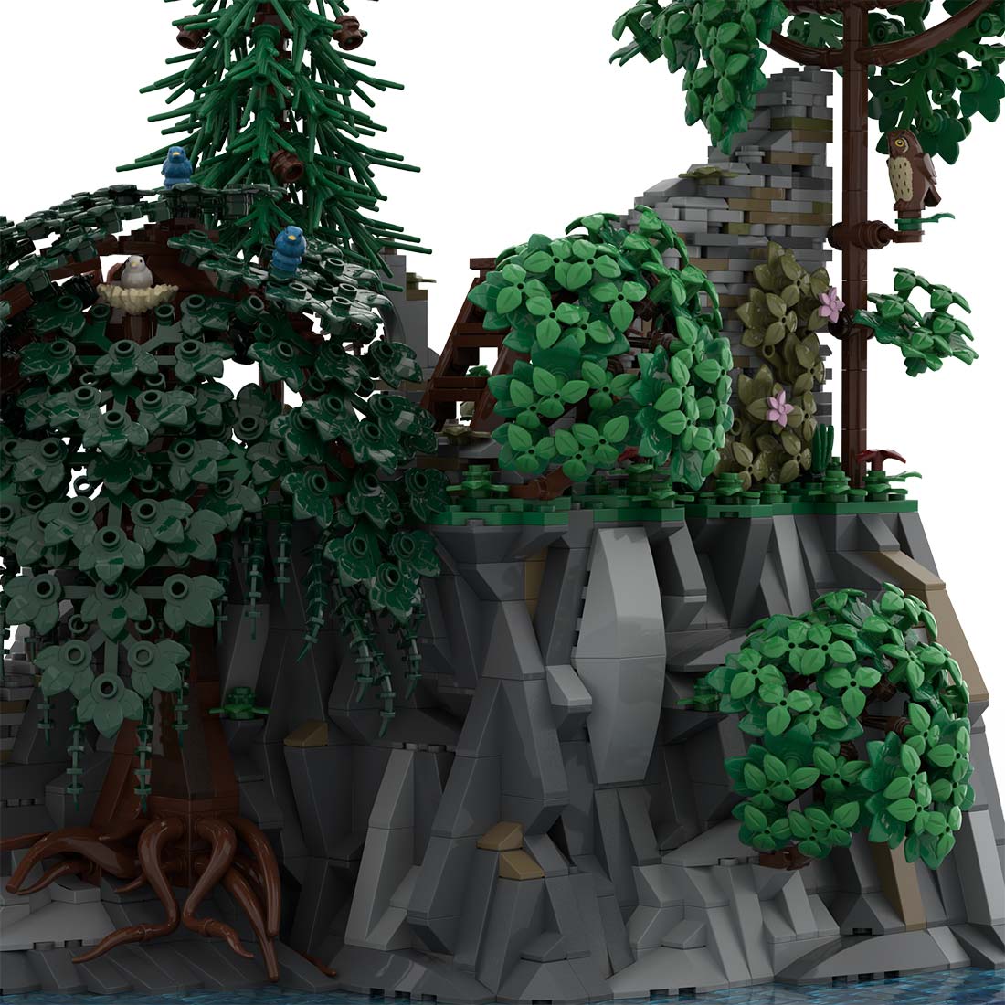 MOC - 208092 D13 Castle Hohengeroldseck Building Blocks - LesDiy - Building Blocks