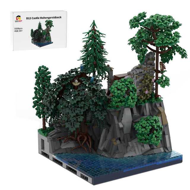 MOC - 208092 D13 Castle Hohengeroldseck Building Blocks - LesDiy - Building Blocks