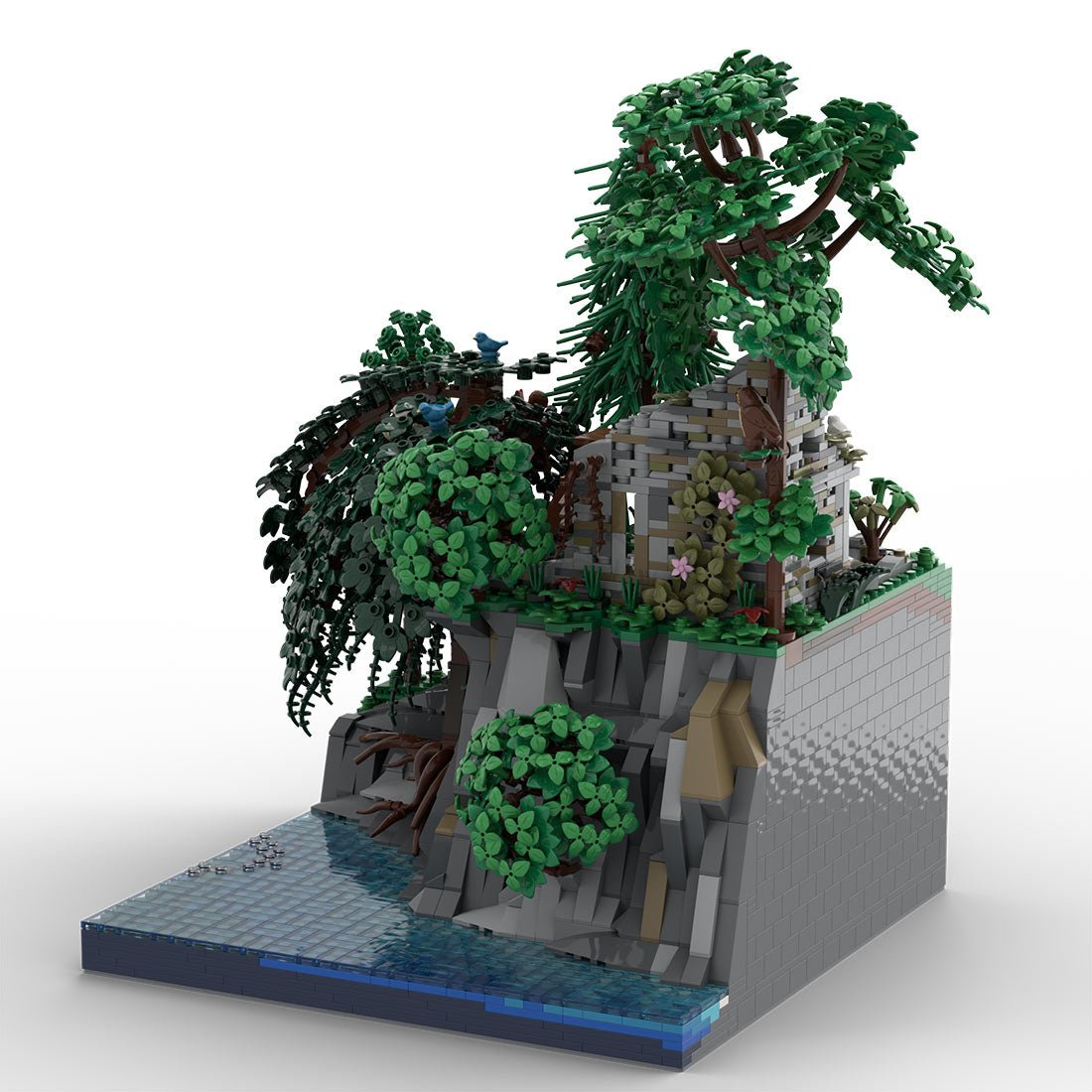 MOC - 208092 D13 Castle Hohengeroldseck Building Blocks - LesDiy - Building Blocks