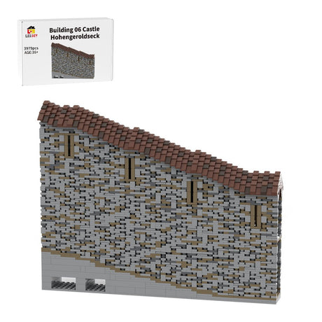 MOC - 208136 Building 06 Castle Hohengeroldseck - Castle Wall Building Blocks - LesDiy - Building Blocks