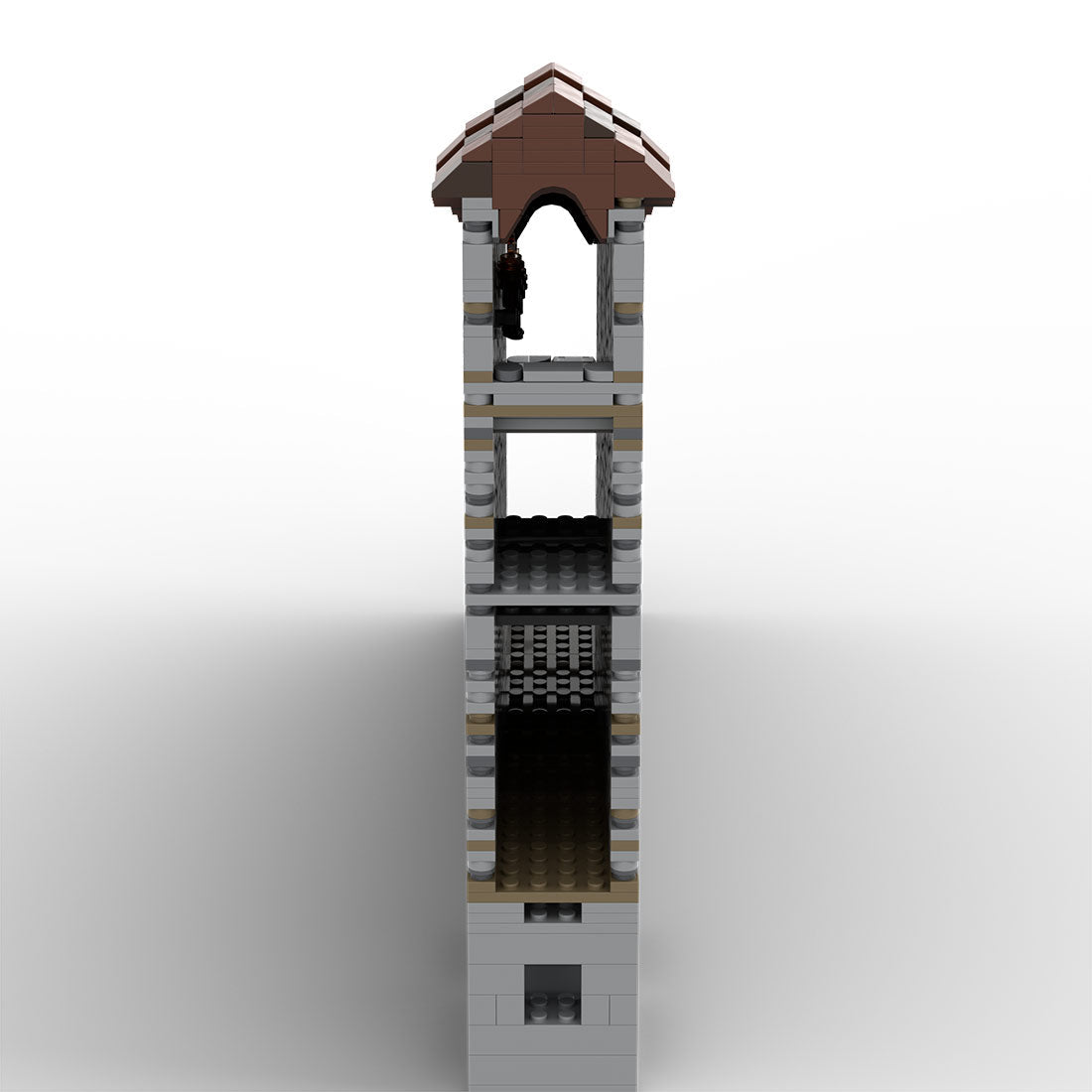 MOC - 208136 Building 06 Castle Hohengeroldseck - Castle Wall Building Blocks - LesDiy - Building Blocks