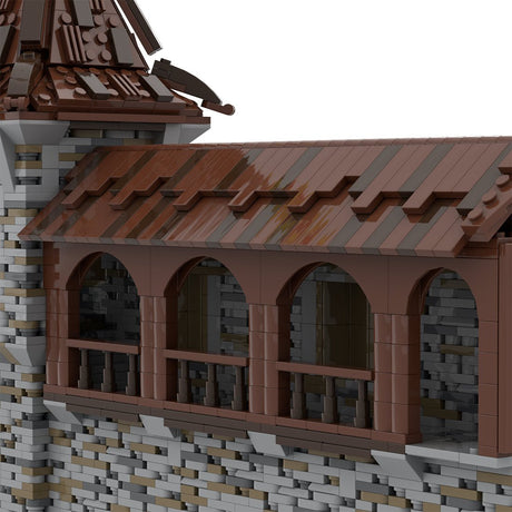 MOC - 208137 Building 07 Castle Hohengeroldseck - Castle Wall Building Blocks - LesDiy - Building Blocks