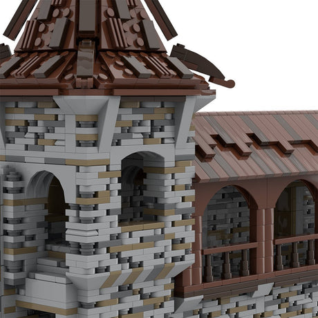 MOC - 208137 Building 07 Castle Hohengeroldseck - Castle Wall Building Blocks - LesDiy - Building Blocks