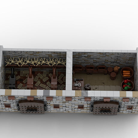 MOC - 208143 Building 09 Castle Hohengeroldseck - Sable & storage Building Blocks - LesDiy - Building Blocks