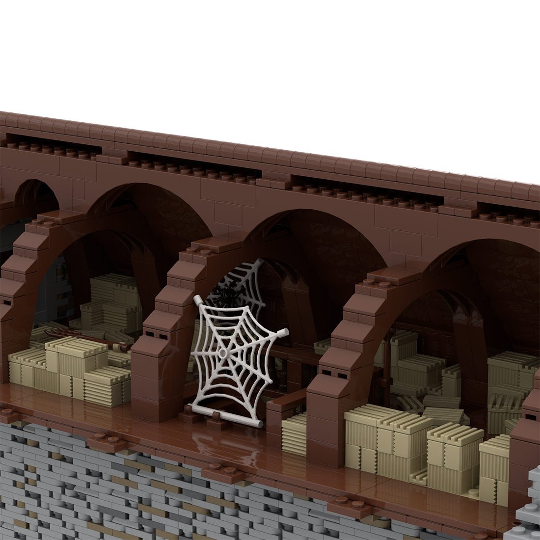 MOC - 208143 Building 09 Castle Hohengeroldseck - Sable & storage Building Blocks - LesDiy - Building Blocks