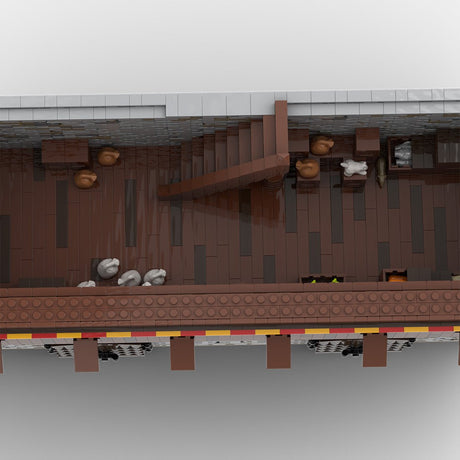 MOC - 208143 Building 09 Castle Hohengeroldseck - Sable & storage Building Blocks - LesDiy - Building Blocks