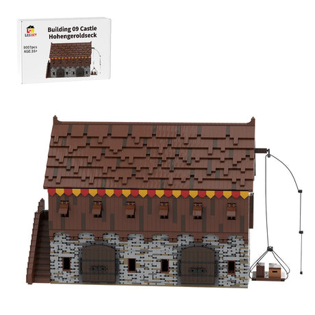 MOC - 208143 Building 09 Castle Hohengeroldseck - Sable & storage Building Blocks - LesDiy - Building Blocks