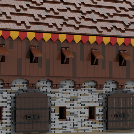 MOC - 208143 Building 09 Castle Hohengeroldseck - Sable & storage Building Blocks - LesDiy - Building Blocks