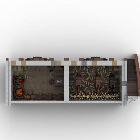 MOC - 208143 Building 09 Castle Hohengeroldseck - Sable & storage Building Blocks - LesDiy - Building Blocks