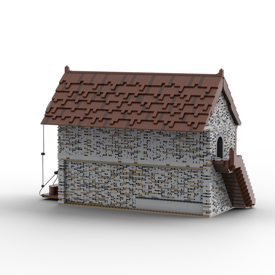 MOC - 208143 Building 09 Castle Hohengeroldseck - Sable & storage Building Blocks - LesDiy - Building Blocks