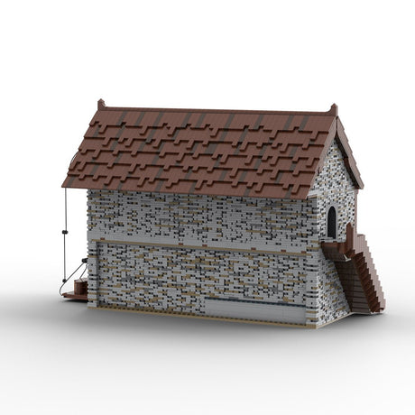 MOC - 208143 Building 09 Castle Hohengeroldseck - Sable & storage Building Blocks - LesDiy - Building Blocks