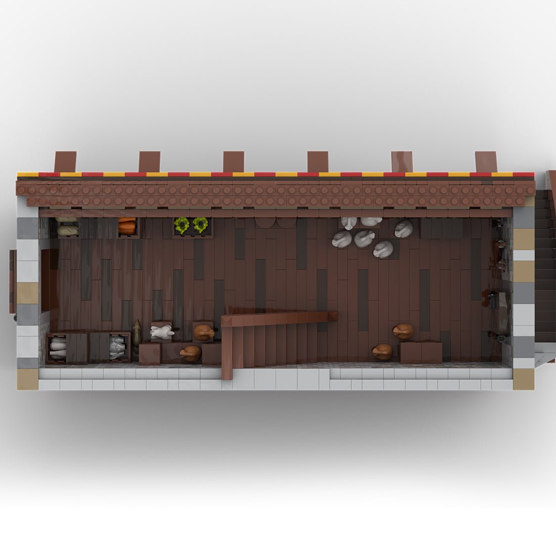 MOC - 208143 Building 09 Castle Hohengeroldseck - Sable & storage Building Blocks - LesDiy - Building Blocks