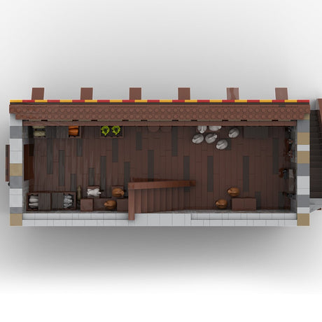 MOC - 208143 Building 09 Castle Hohengeroldseck - Sable & storage Building Blocks - LesDiy - Building Blocks