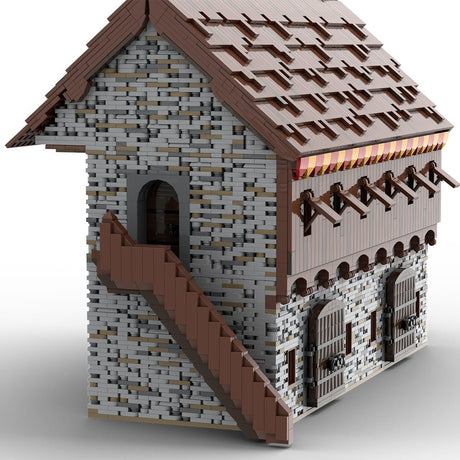 MOC - 208143 Building 09 Castle Hohengeroldseck - Sable & storage Building Blocks - LesDiy - Building Blocks