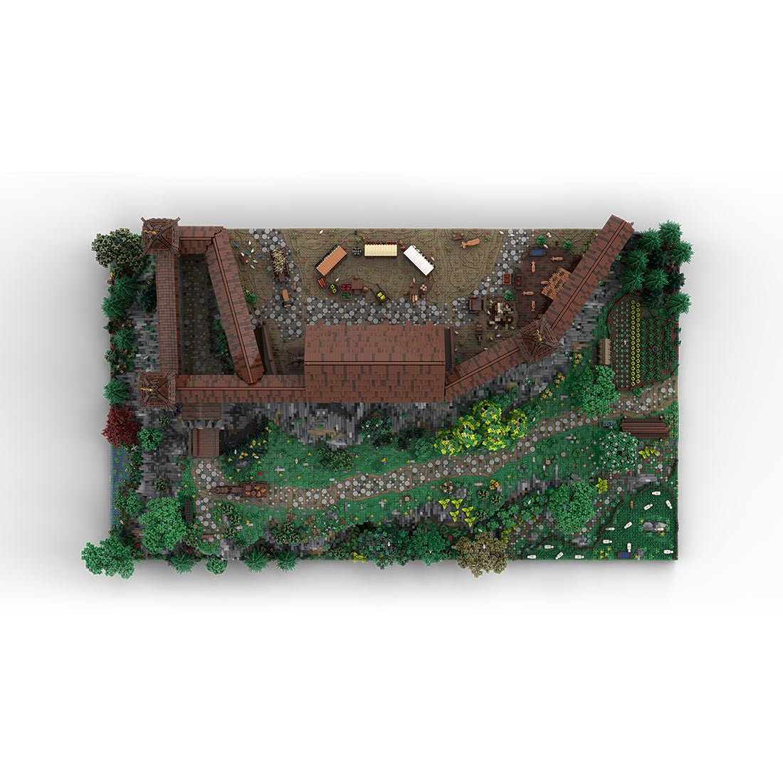 MOC - 208147 Landscape Expansion 1 Bundle - Castle Hohengeroldseck Building Blocks - LesDiy - Building Blocks