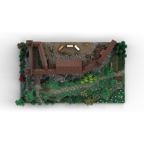 MOC - 208159 Castle Part 1 Bundle - Castle Hohengeroldseck Building Blocks - LesDiy - Building Blocks