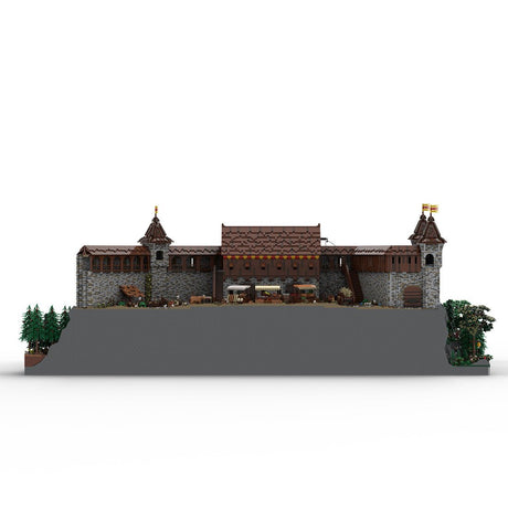 MOC - 208159 Castle Part 1 Bundle - Castle Hohengeroldseck Building Blocks - LesDiy - Building Blocks