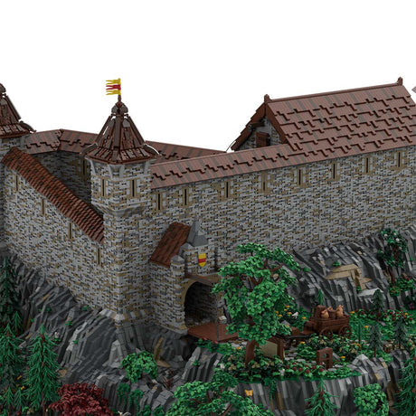 MOC - 208159 Castle Part 1 Bundle - Castle Hohengeroldseck Building Blocks - LesDiy - Building Blocks