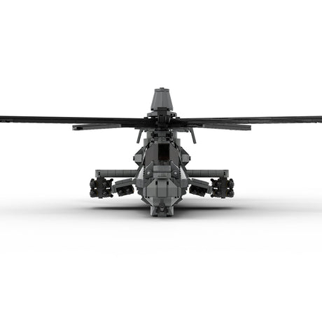 MOC - 208482 1/35 Scale RAH - 66 Comanche Stealth Helicopter Building Blocks Set - LesDiy - Building Blocks