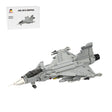 MOC - 210715 Saab | JAS - 39 E GRIPEN - 1:35 Scale Building Blocks - LesDiy - Building Blocks