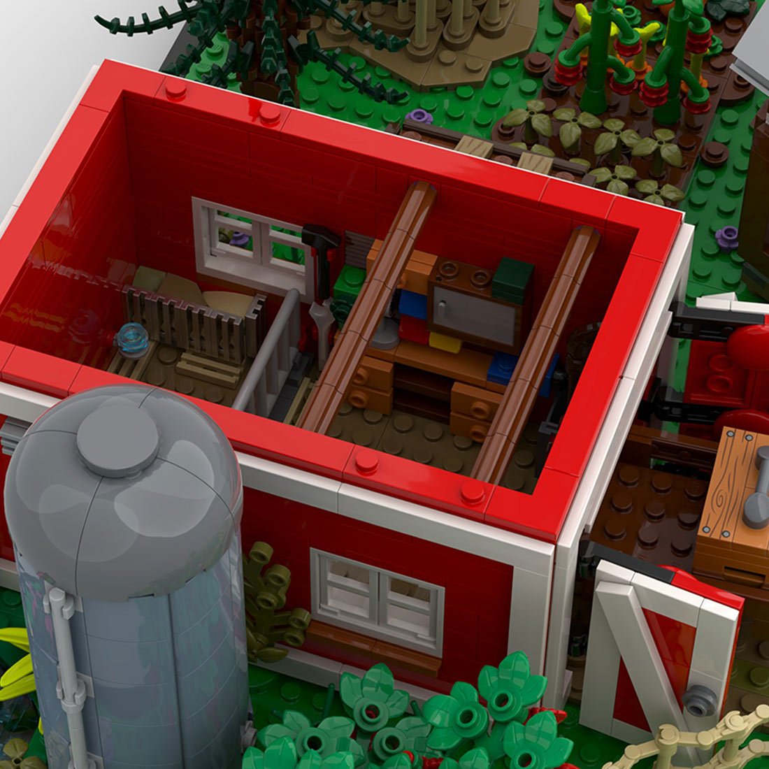 MOC - 211399 Farm Life Building Blocks - LesDiy - Building Blocks