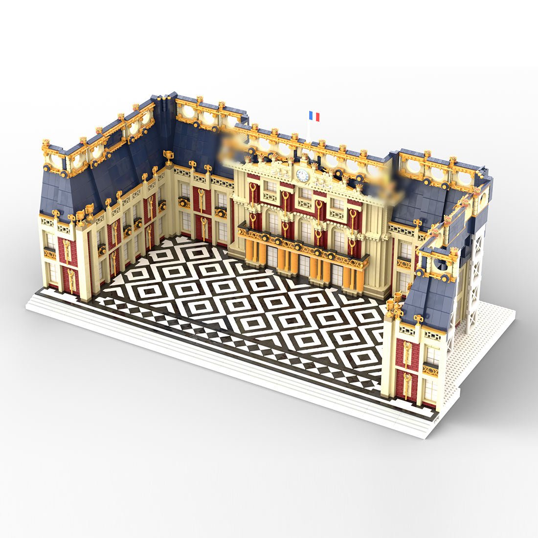 MOC-212613 Château de Versailles Part 1 Building Blocks-LesDiy-MOC-