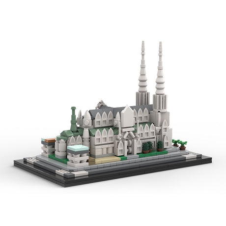 MOC - 212962 St. Patrick's Cathedral 1:800 Scale Building Blocks - LesDiy - Building Blocks