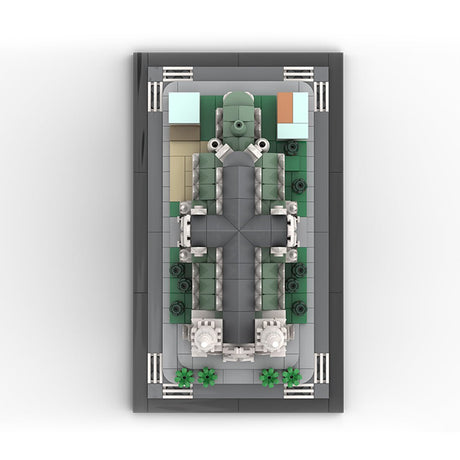 MOC - 212962 St. Patrick's Cathedral 1:800 Scale Building Blocks - LesDiy - Building Blocks