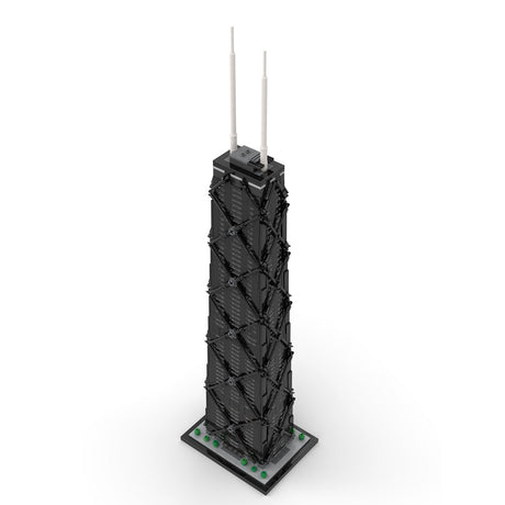 MOC - 213080 John Hancock Center 1:800 Scale Building Blocks - LesDiy - Building Blocks