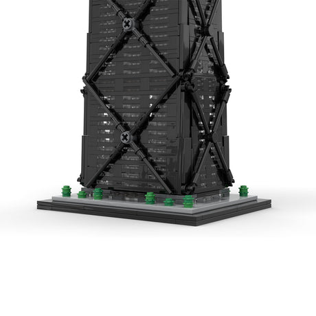 MOC - 213080 John Hancock Center 1:800 Scale Building Blocks - LesDiy - Building Blocks