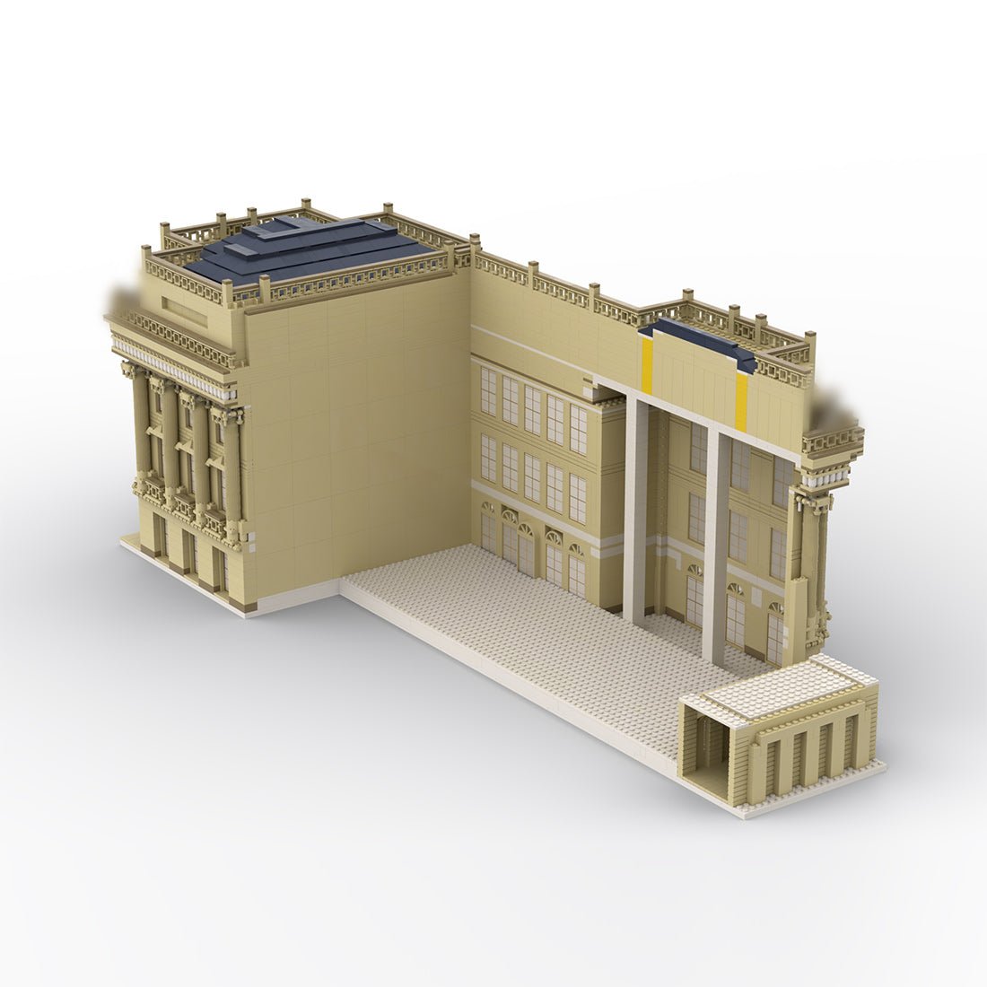 MOC-213987 Château de Versailles Part 4 Building Blocks-LesDiy-MOC-