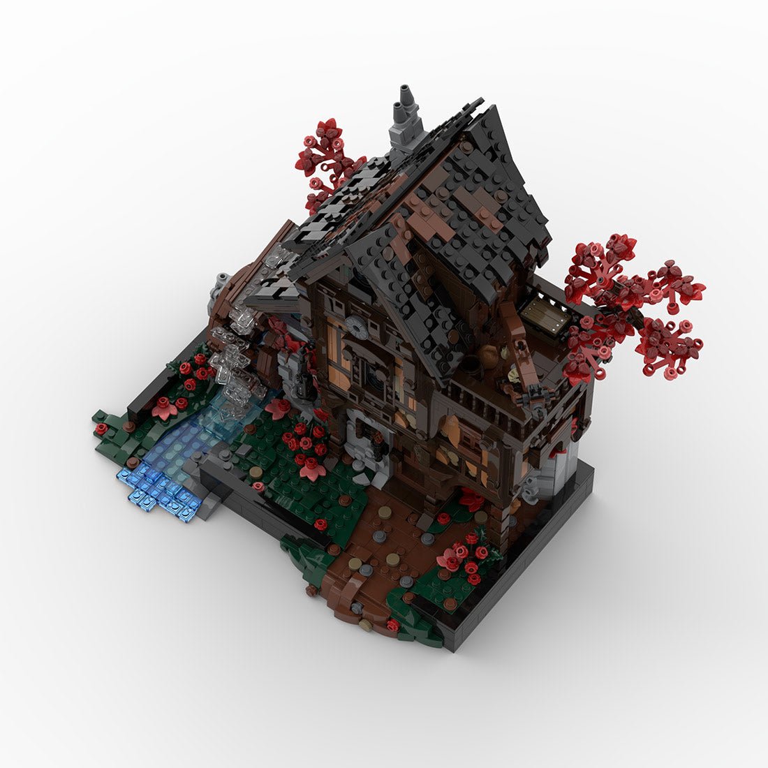 MOC - 214249 Watermill Building Blocks - LesDiy - Building Blocks