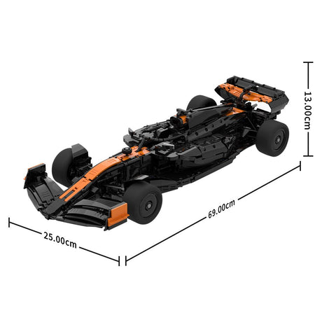 MOC - 214297 McLaren F1 MCL39 1:8 Scale Building Blocks - LesDiy - Building Blocks