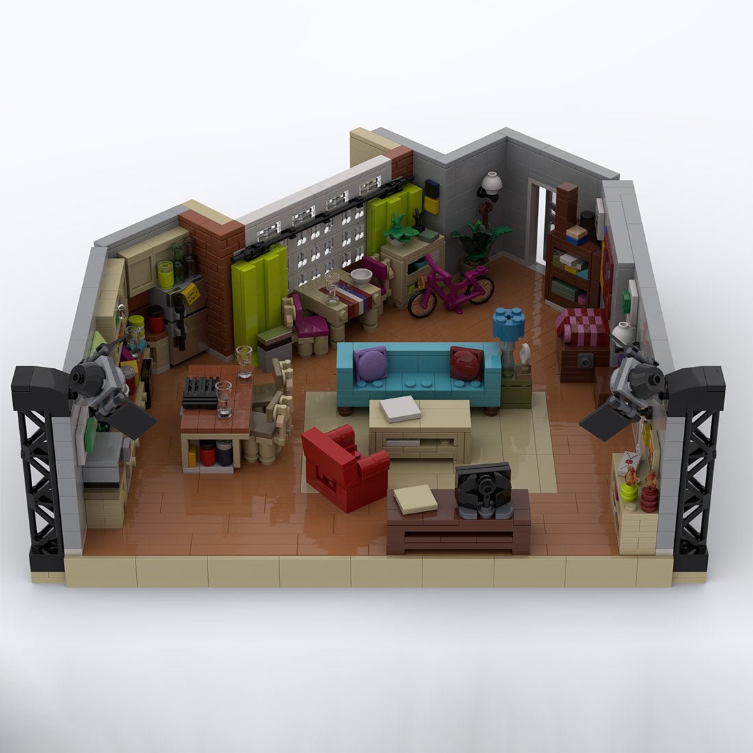 MOC - 214842 The Big Bang Theory UCS Bundle Building Blocks - LesDiy - Building Blocks