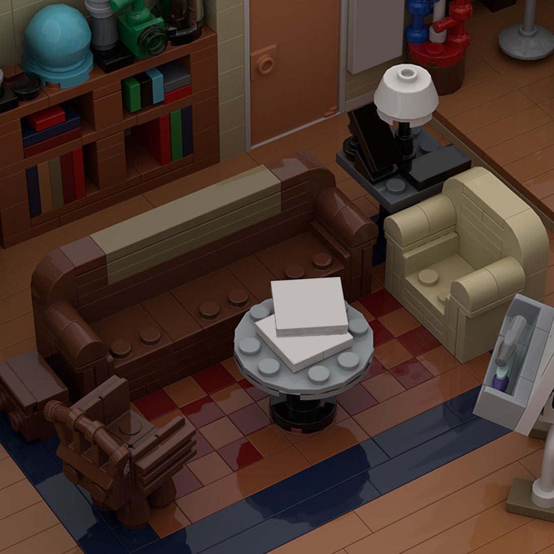 MOC - 214842 The Big Bang Theory UCS Bundle Building Blocks - LesDiy - Building Blocks