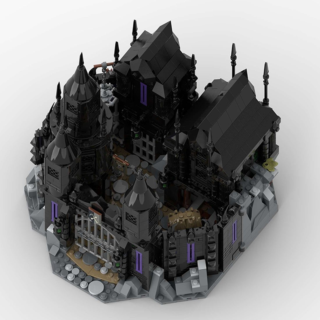 MOC - 214995 Necropolis Building Blocks - LesDiy -