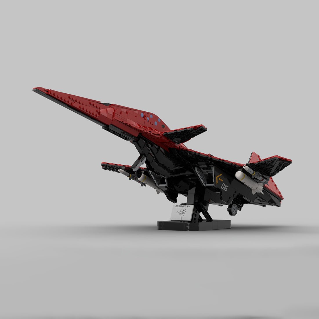 MOC - 215032 1:35 Scale ADF - 01 Falken Building Blocks - LesDiy - Building Blocks