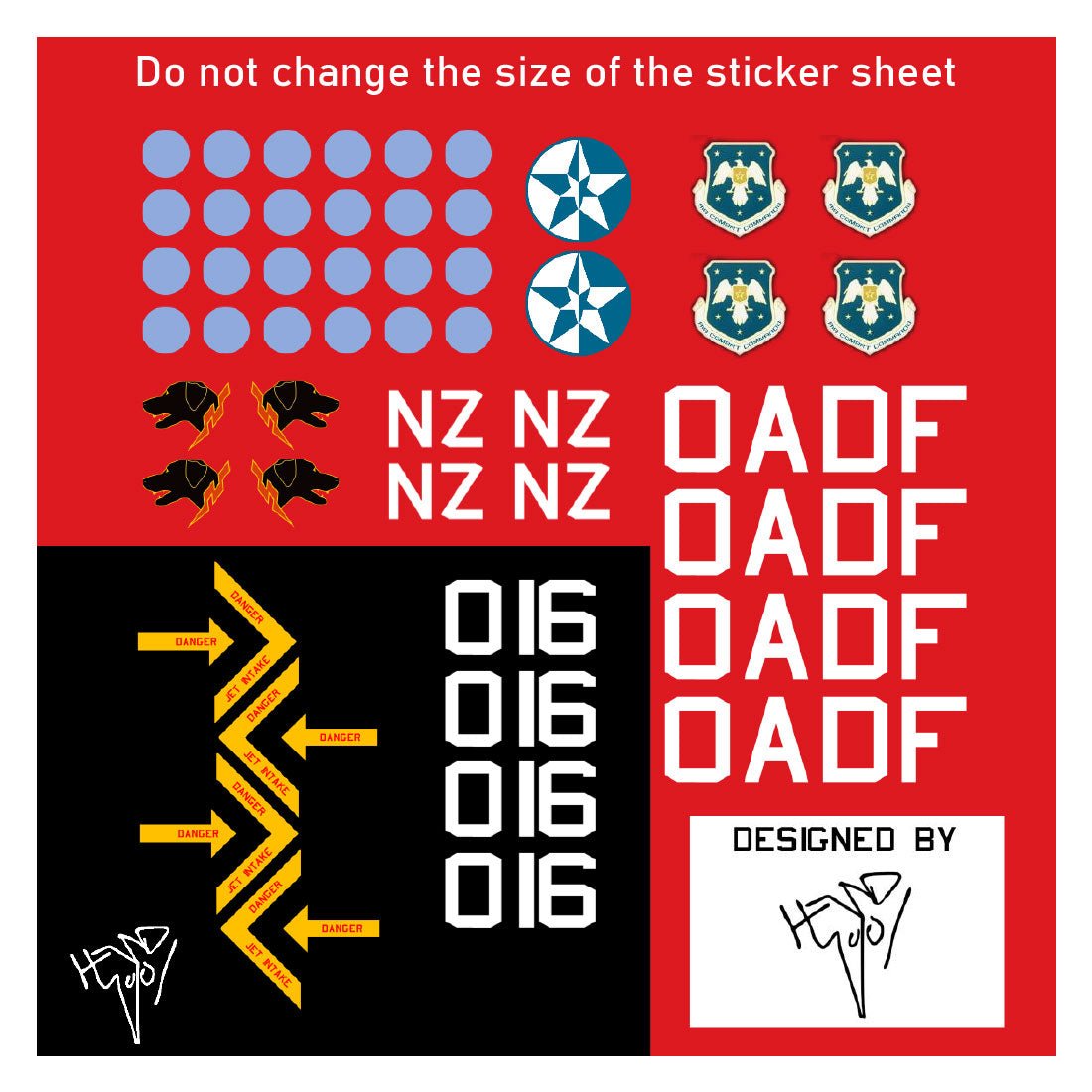 MOC - 215032 1:35 Scale ADF - 01 Falken Building Blocks - LesDiy - Building Blocks