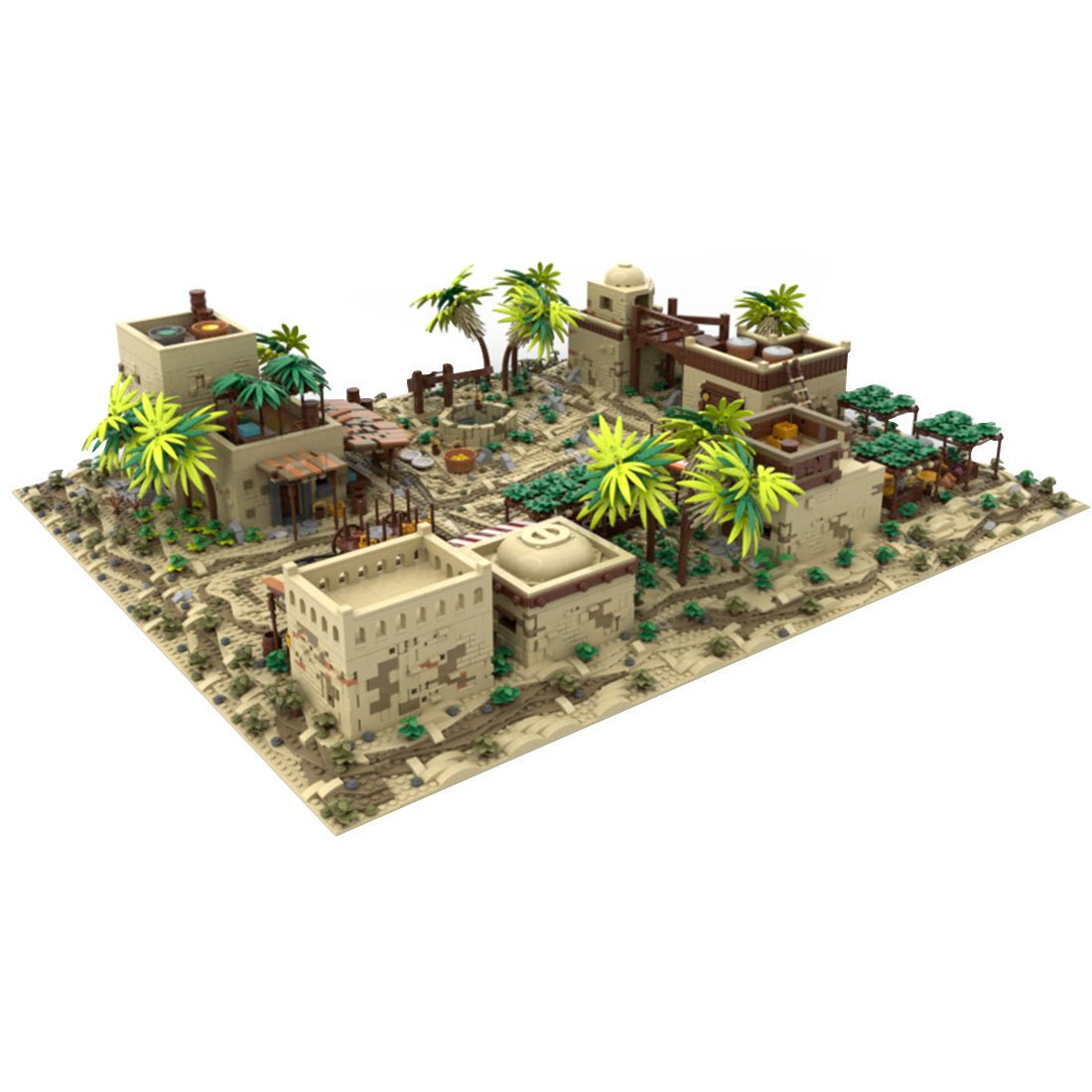 MOC - 215645 Egyptian Market Building Blocks - LesDiy - Building Blocks -