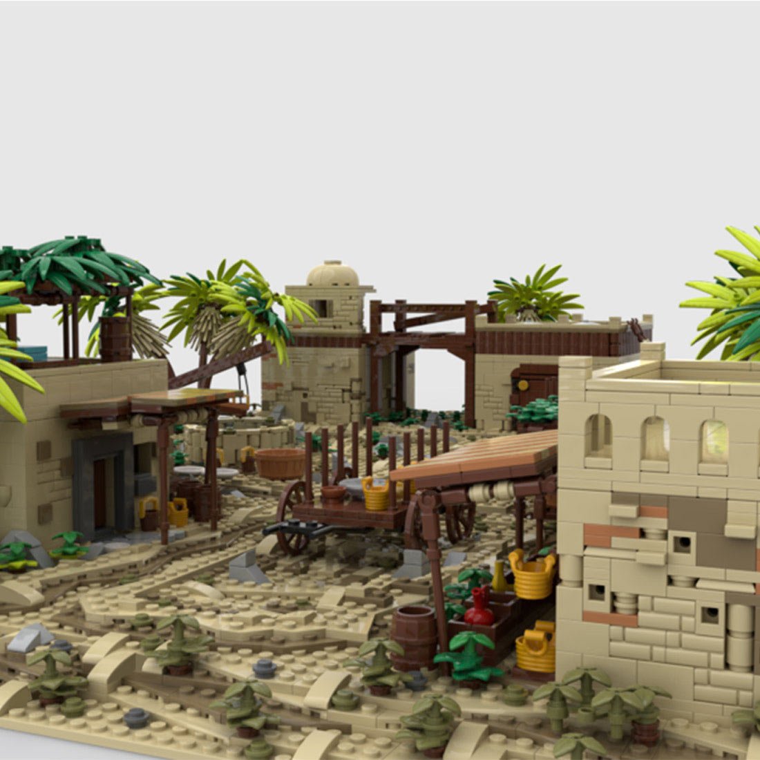 MOC - 215645 Egyptian Market Building Blocks - LesDiy - Building Blocks -