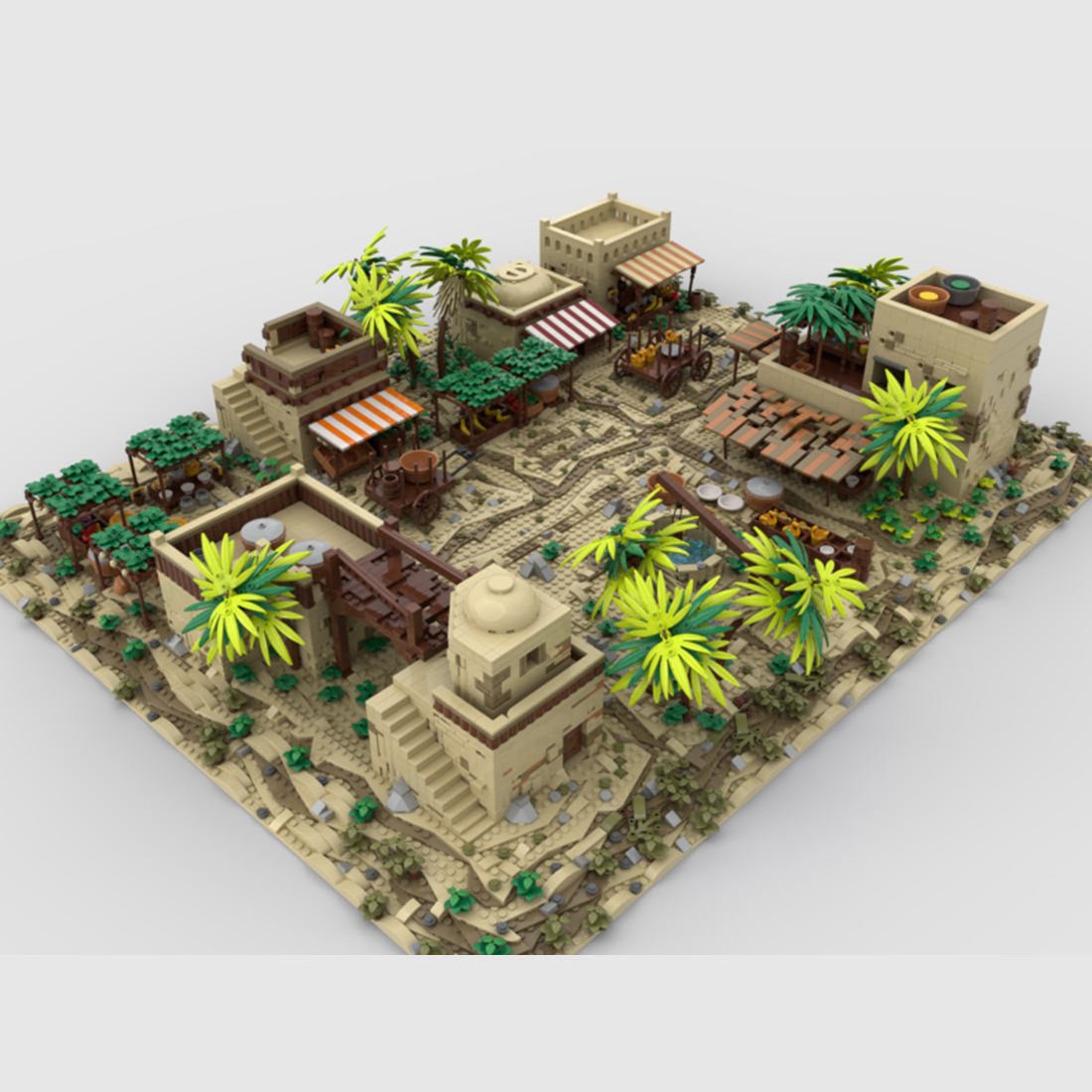 MOC - 215645 Egyptian Market Building Blocks - LesDiy - Building Blocks -