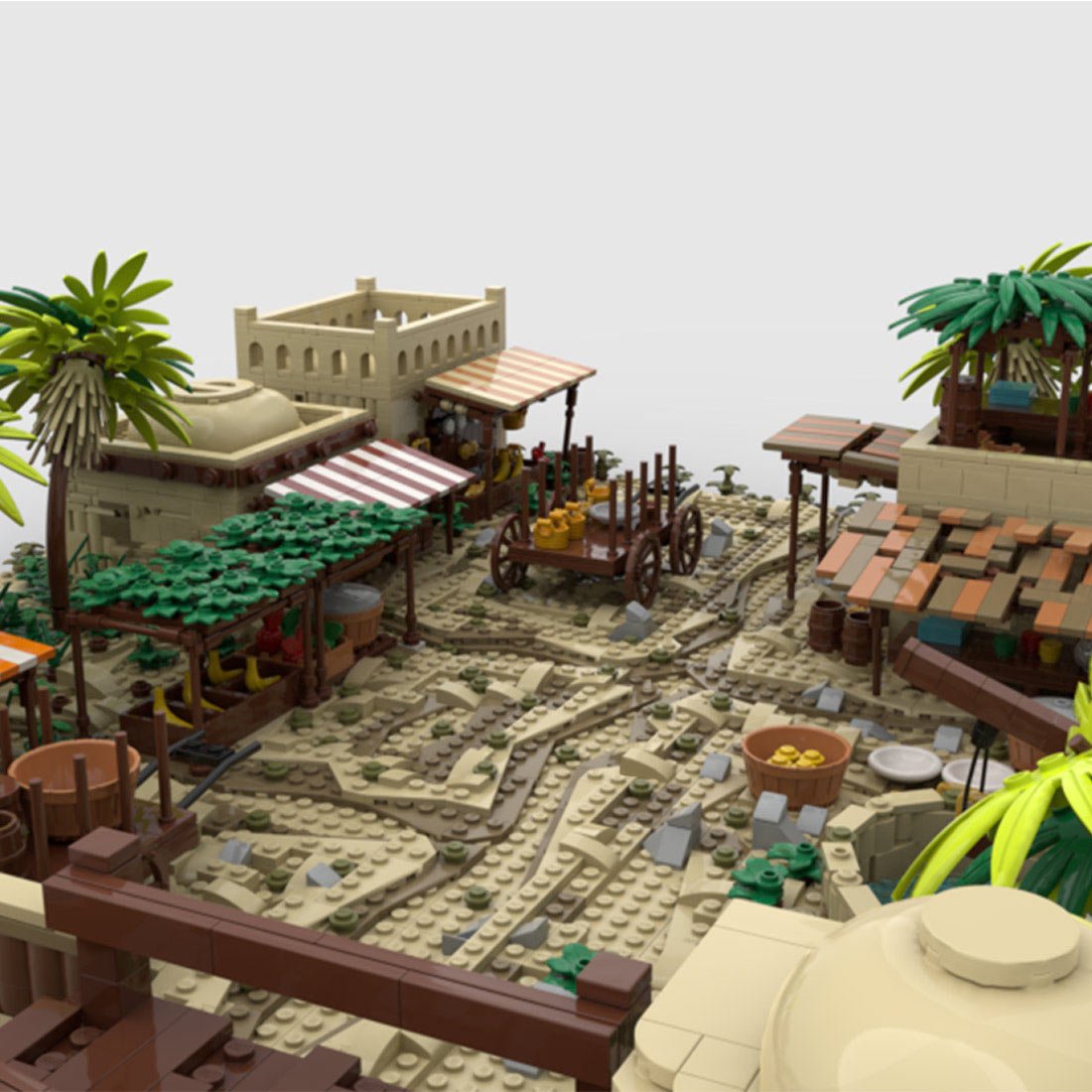 MOC - 215645 Egyptian Market Building Blocks - LesDiy - Building Blocks -