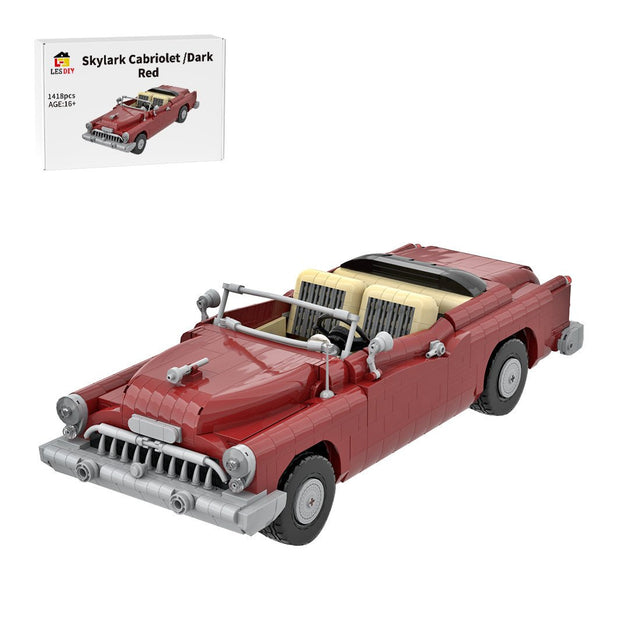 MOC - 216040 1953 Buick Skylark Convertible Building Blocks - LesDiy - Building Blocks