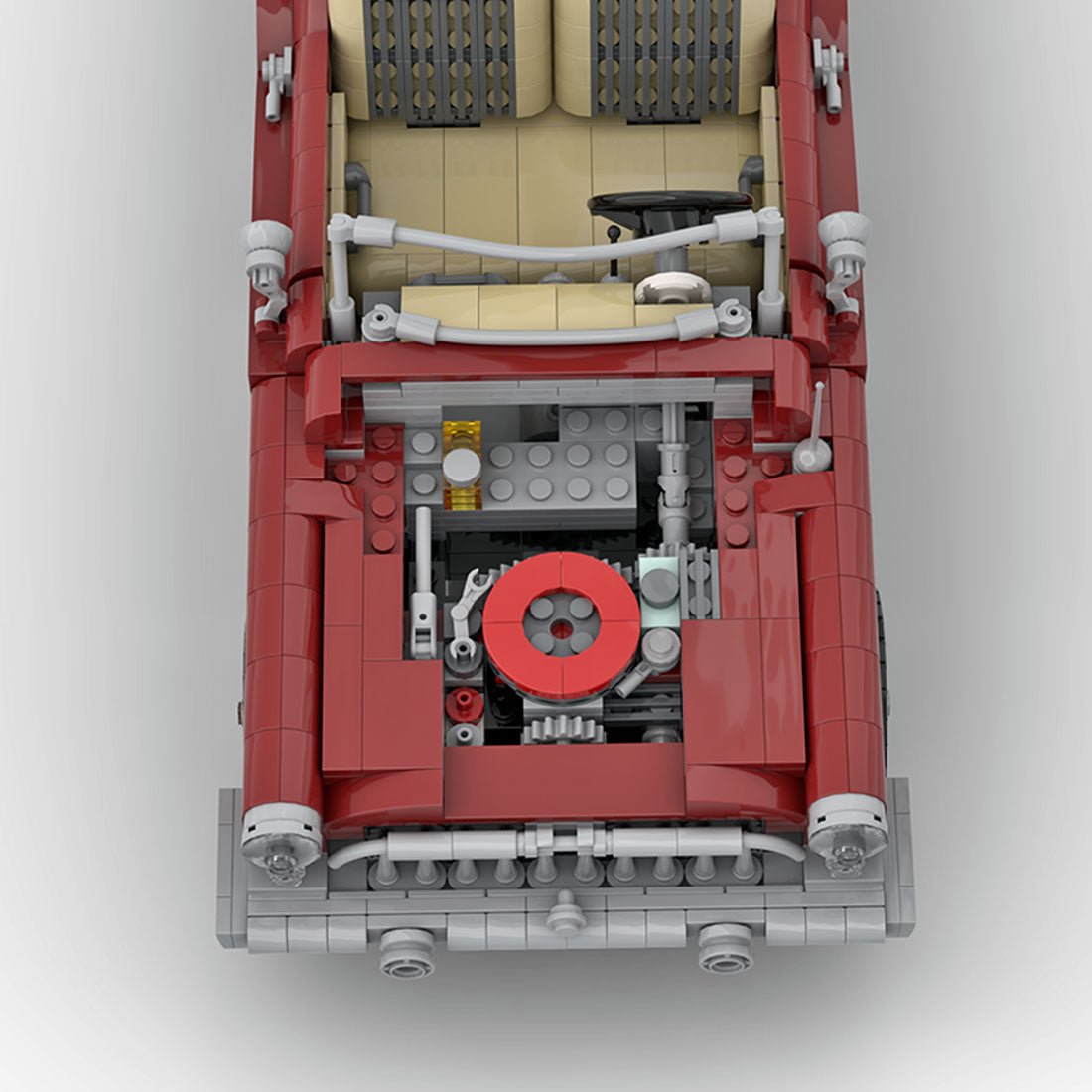 MOC - 216040 1953 Buick Skylark Convertible Building Blocks - LesDiy - Building Blocks