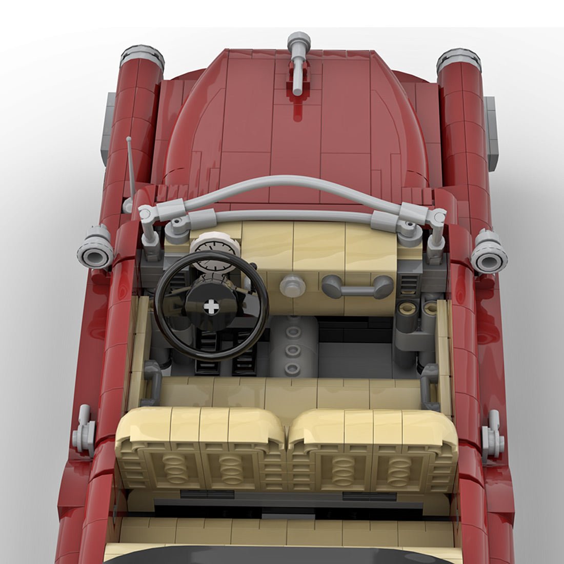 MOC - 216040 1953 Buick Skylark Convertible Building Blocks - LesDiy - Building Blocks