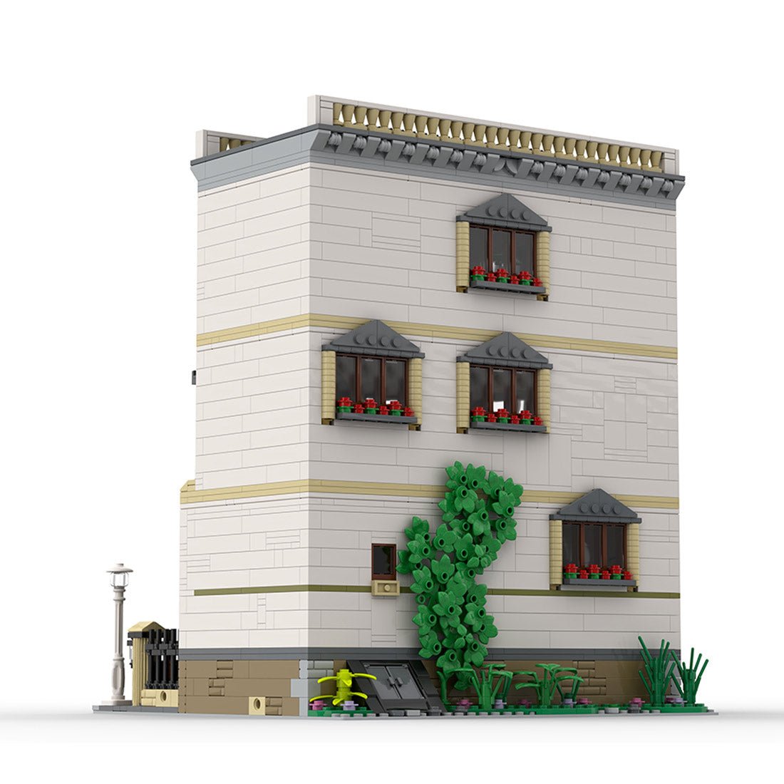 MOC - 216160 Classicistic Villa Building Blocks - LesDiy - Building Blocks