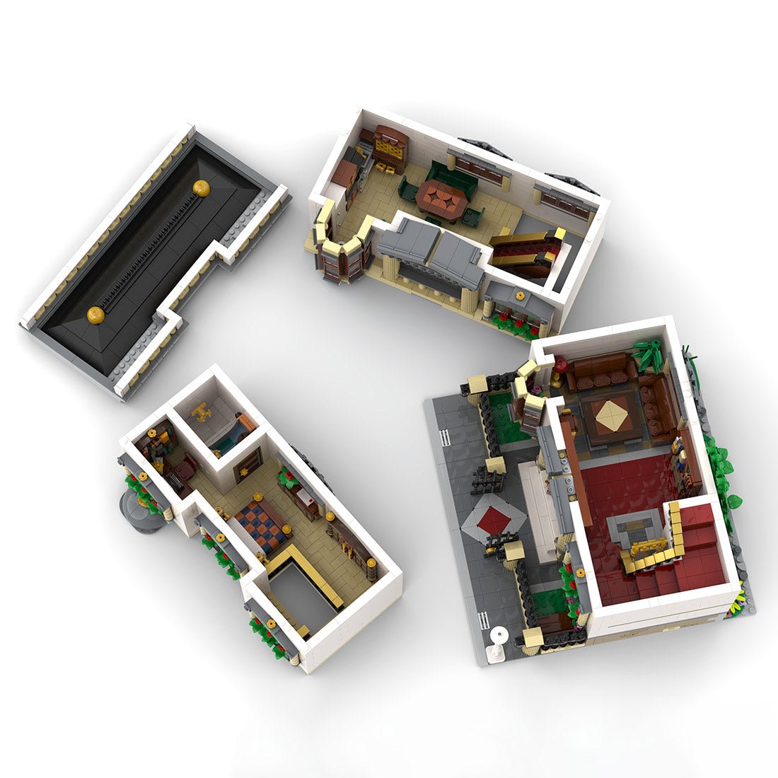 MOC - 216160 Classicistic Villa Building Blocks - LesDiy - Building Blocks