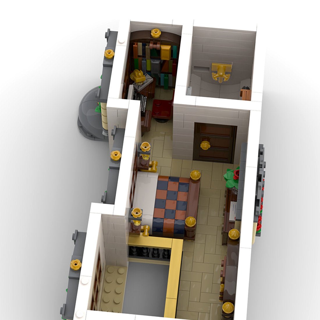 MOC - 216160 Classicistic Villa Building Blocks - LesDiy - Building Blocks